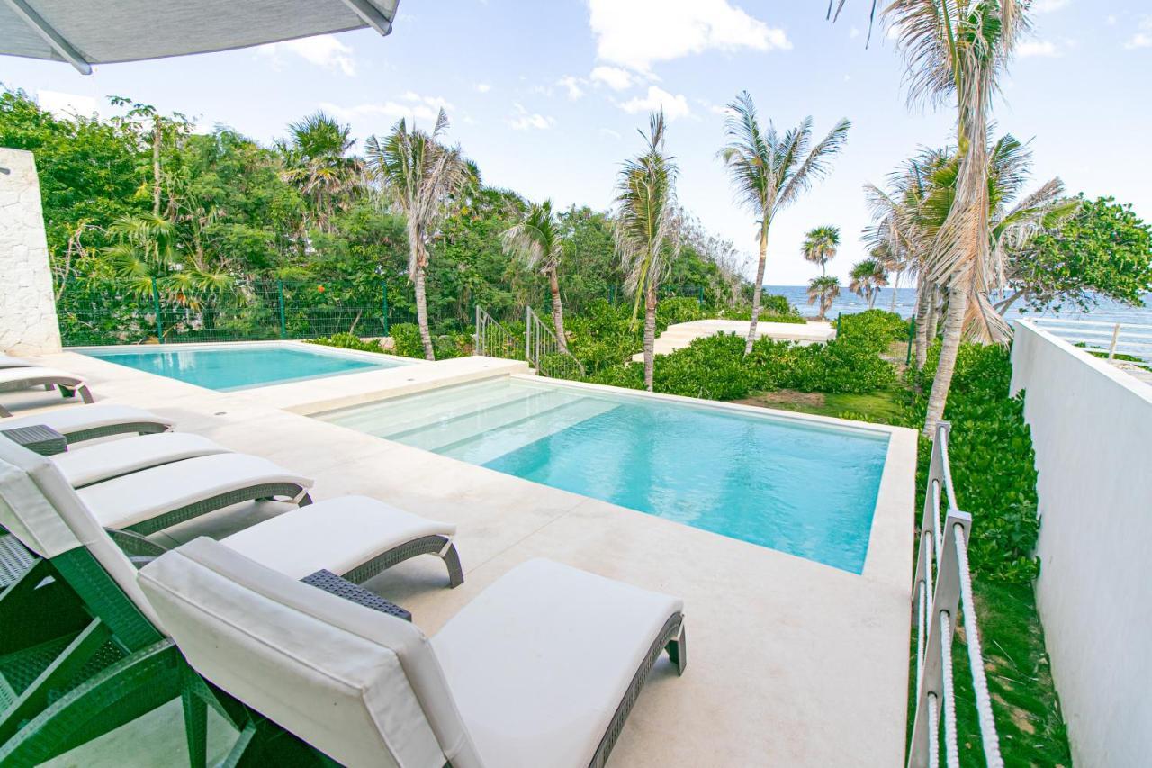 Casa Blanca By The Caribbean Sea Apartment Akumal Exterior photo
